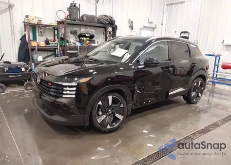 2025 Nissan Kicks Sr Intelligent Awd from USA, damaged, VIN 3N8AP6DB4SL320754